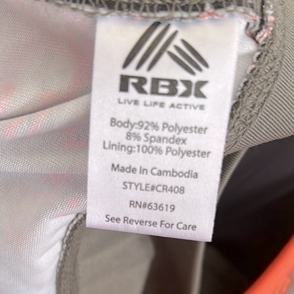 RBX CRISSCROSS SPORTS BRA | SIZE M - Picture 5 of 5